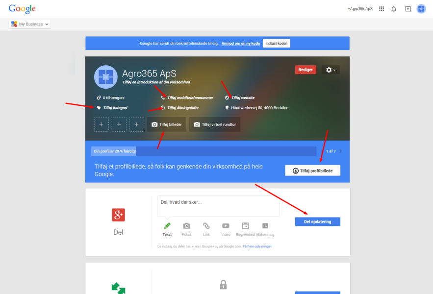Google Plus for Virksomheder – Hvordan laver man en Google plus side?