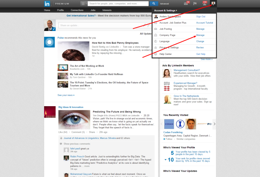 Welcome LinkedIn
